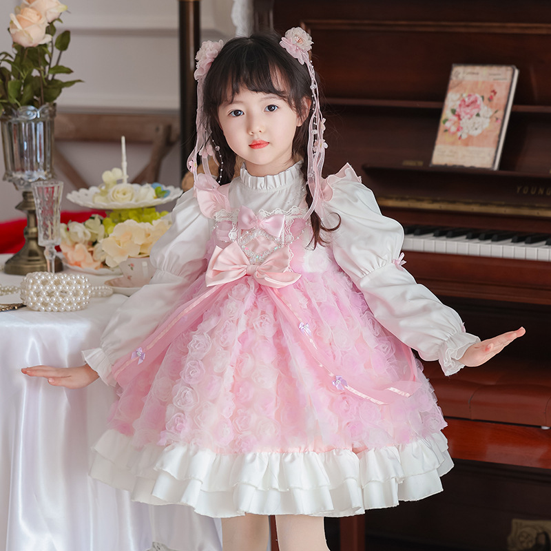 Baby Clothing High Quality - Abbigliamento Primaverile per Bambine, Vestito da