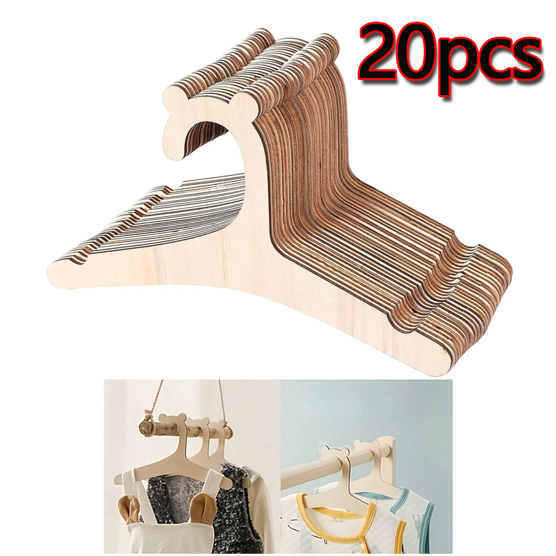 Baby Clothing Hanging Rack - 5/10/20/50pcs Vestiti Del Bambino Appendiabiti Orso