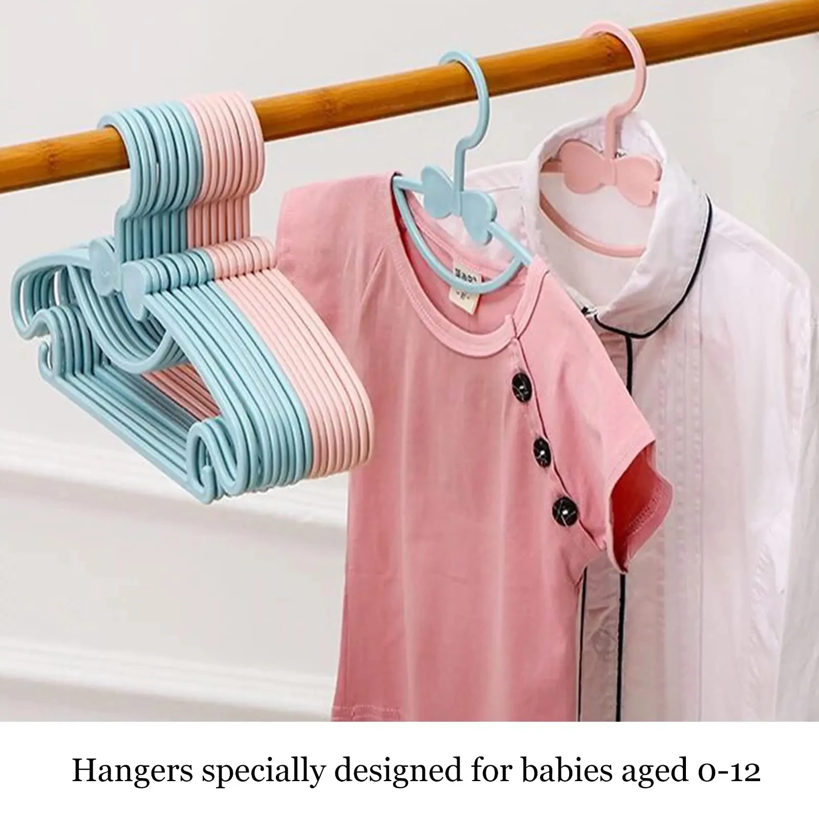 Appendiabiti per Bambini 10 Pe - Baby Clothing Hanging Rack recensione e prezzo