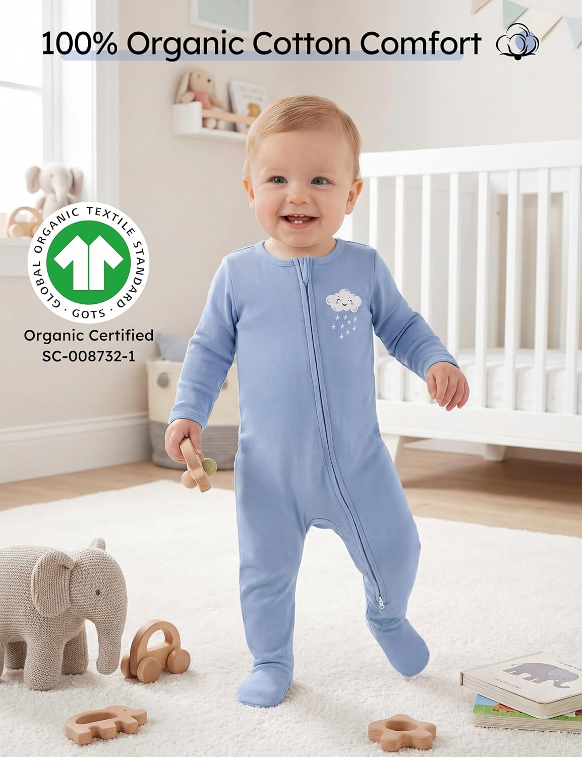 Pigiami per Neonati 100% Coton - Baby Clothing Organic recensione e prezzo