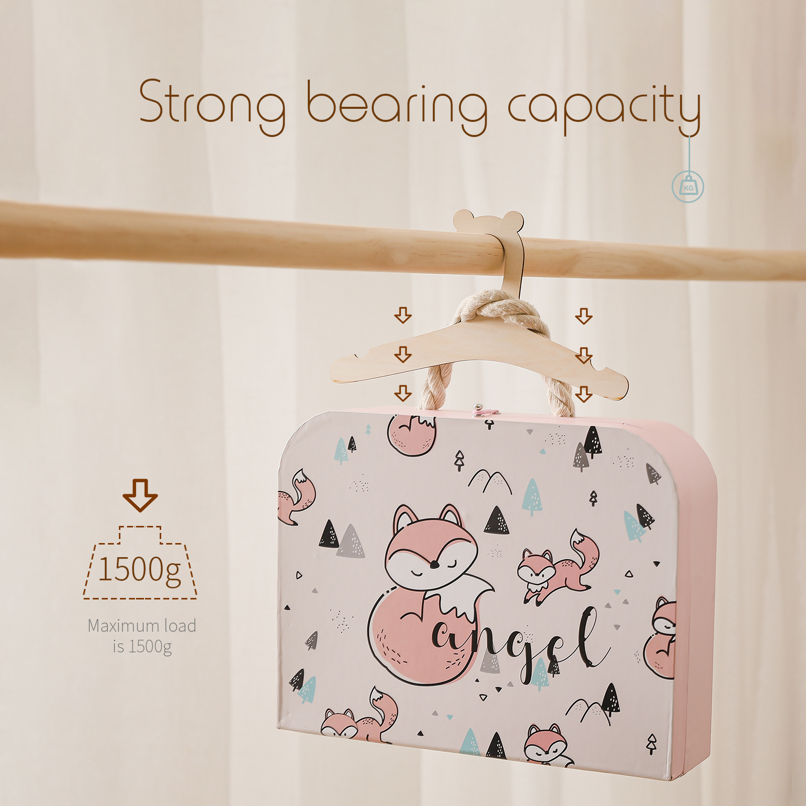 5/10 Pezzi Appendiabiti in Leg - Baby Clothing Hanging Rack recensione e prezzo