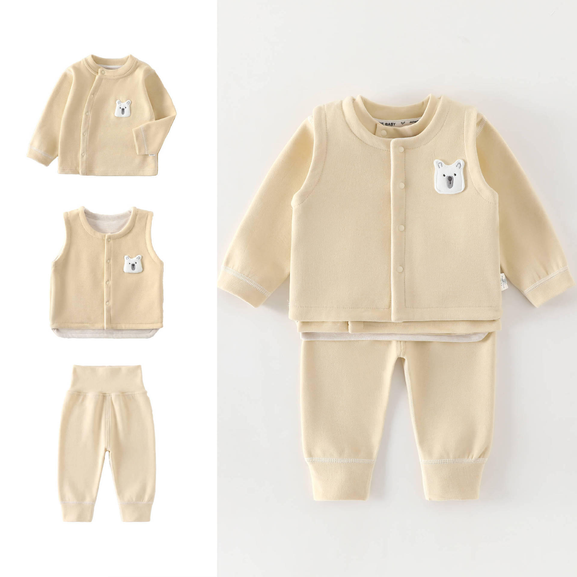 Set 3 Pezzi per Bambini 0-4 An - Baby Clothing High Quality recensione e prezzo