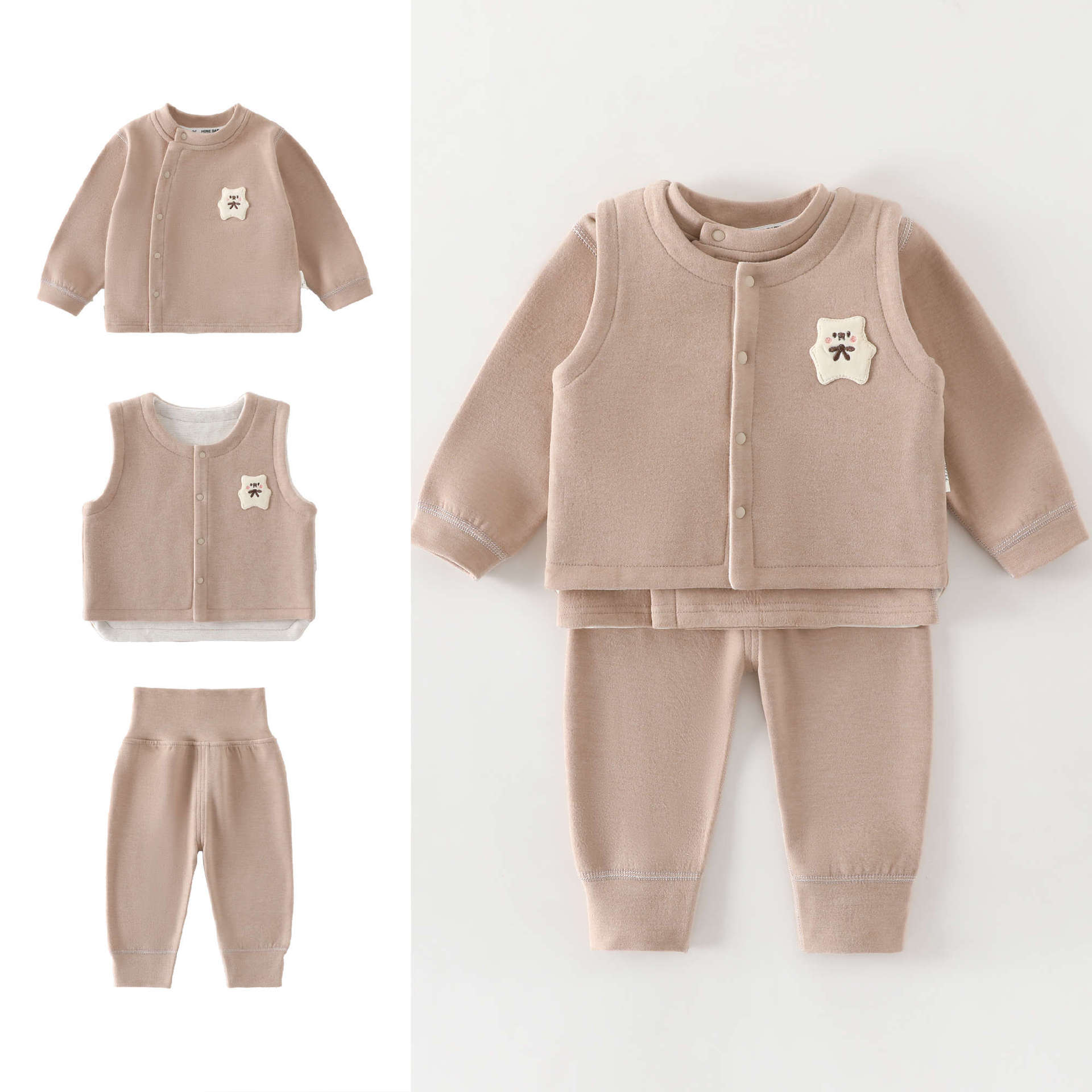 Set 3 Pezzi per Bambini 0-4 An - Baby Clothing High Quality recensione e prezzo